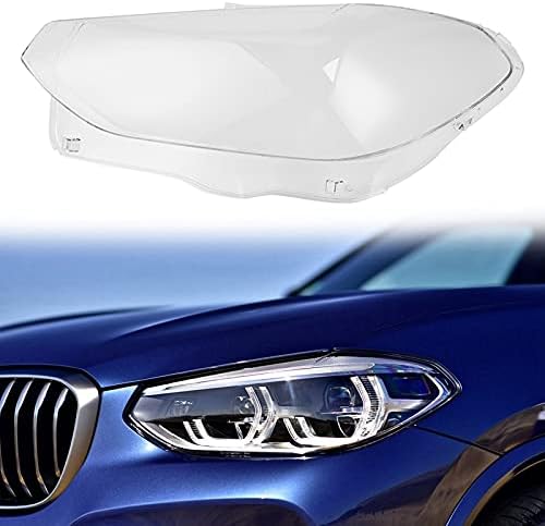 Front Headlight Glass Compatible with  Mercedes-Benz X3 G01 & iX3 G08 2017 - 2020.