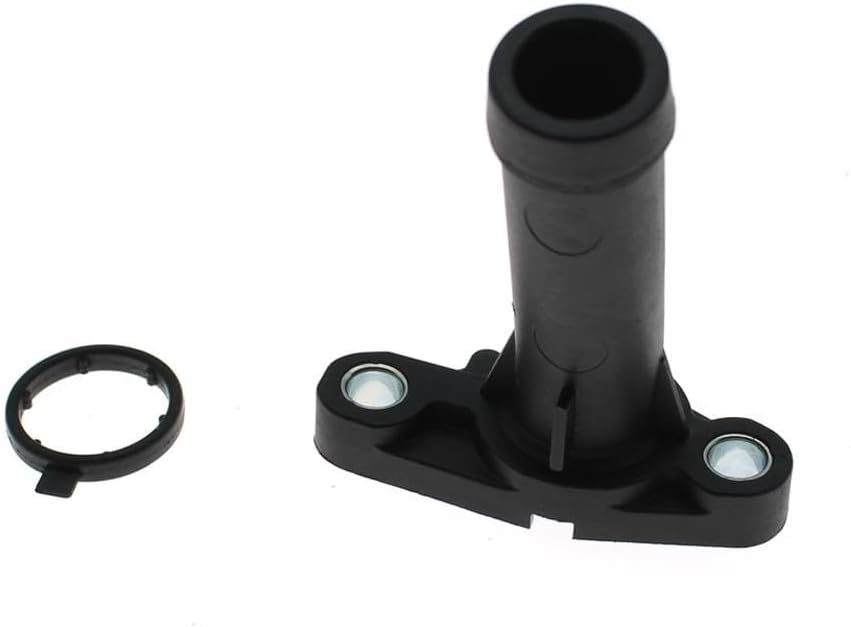 Engine Coolant Inlet Flange Water Pump Fitting Accessory 03H121145A Compatible With Audi Q7 3.6L 2007 2008 2009 2010 for Volkswagen for Passat for CC for Touareg
