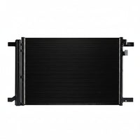 AC Condenser 5Q0816411AN 5Q0816411AB 5Q0816411AM Compatible with  AUDI A3 Convertible (8V7, 8VE) | A3 / S3 & SKODA OCTAVIA III (5E3, NL3, NR3)