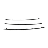 Front Bumper Chrome (BLACK) 9Y0807179041 9Y0807179A041  9Y0807179B041 Compatible With PORSCHE CAYENNE 2019-2022 (Set Of 3)Tag No.156