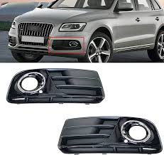 Fog Lamp Cover Compatible With AUDI Q5 2013-2016 Fog Lamp Cover Left 8R0807681J & Right 8R0807682J Tag-FC-92