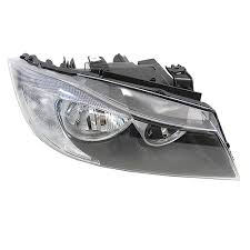 Headlight Headlamp Left & Right (Without Blaster) Compatible With BMW 3 Series E90 2005-2008 Helogen