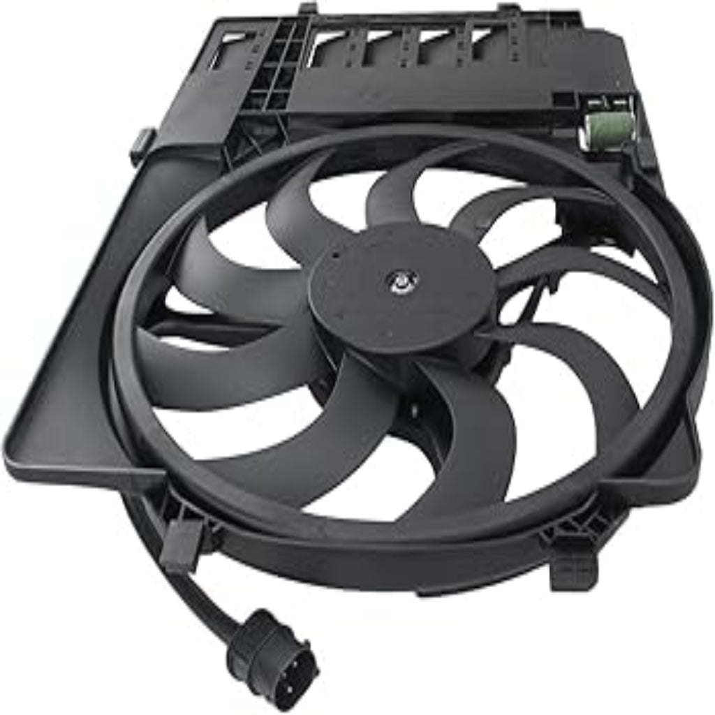 Engine Radiator Cooling Fan Assembly 17117541092 17107529272 Compatible With MINI R50