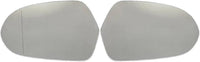 Side Rearview Wing Side Mirror Glass Left 4G0857535 & Right 4G0857536 Compatible With AUDI A6 C7 (4G2, 4GC) | A6 / S6 2012-2018