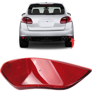 Rear Bumper Reflector Compatible With PORSCHE CAYENNE Rear Bumper Reflector Left 95863110500 & Right 95863110600 Tag-RB-157