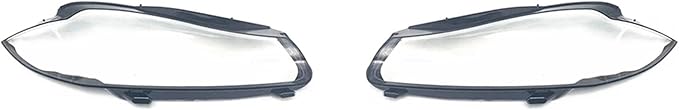 Front Headlight Lens Cover  Car Headlamp Cover Lampshade  Transparent Lamp Shell for Jaguar XF (2012-2014).