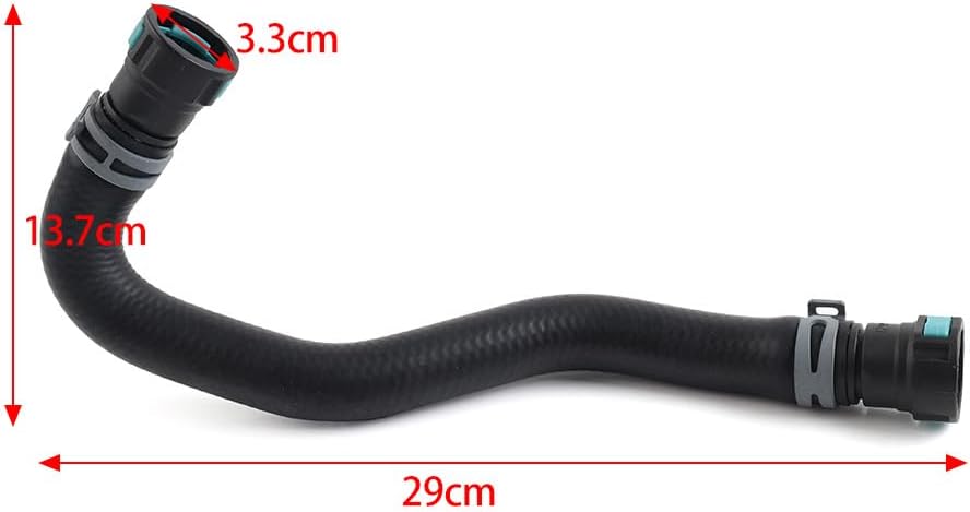 Heater Hose Pipe LR034616 Compatible with Land Rover Range Rover Vogue (L405) Tag No.355