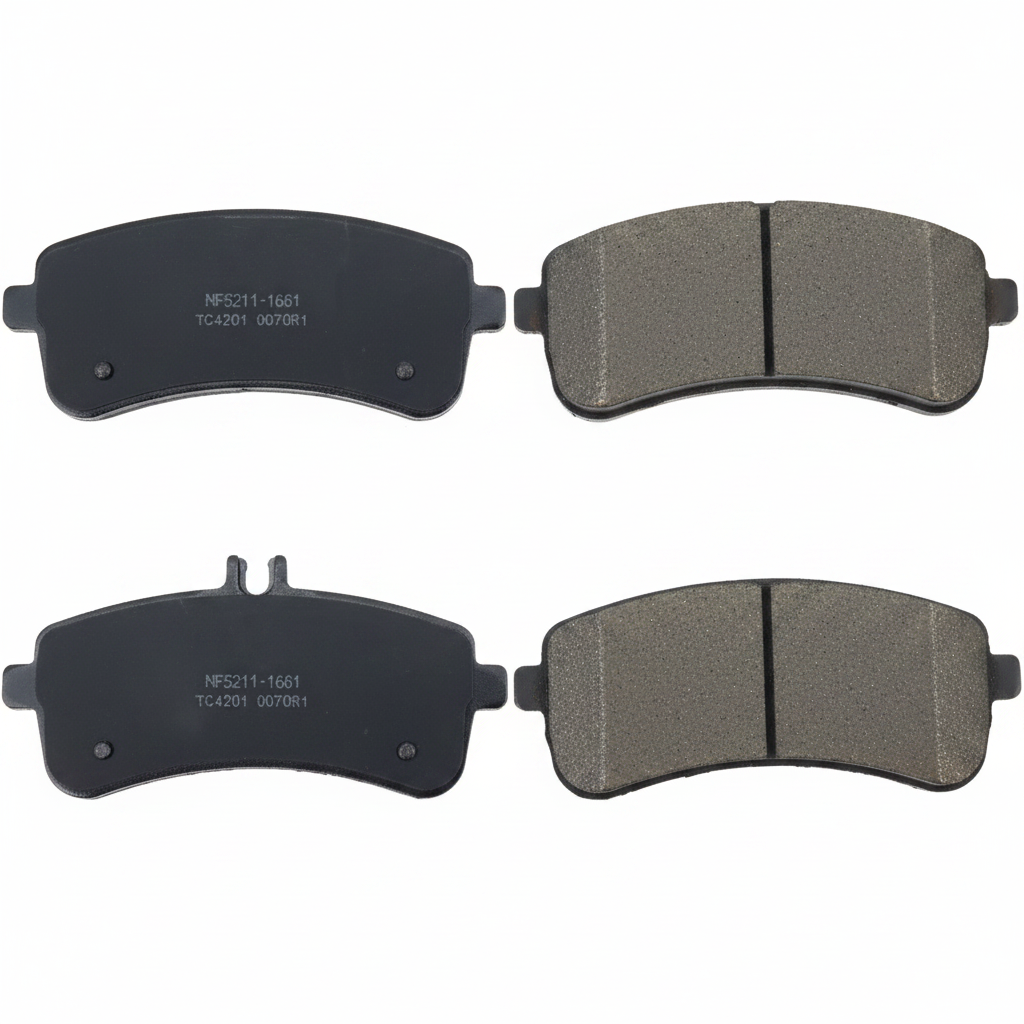 Rear Brake Pad Set  0064207020 Compatible With Mercedes Benz W222 S63 S600