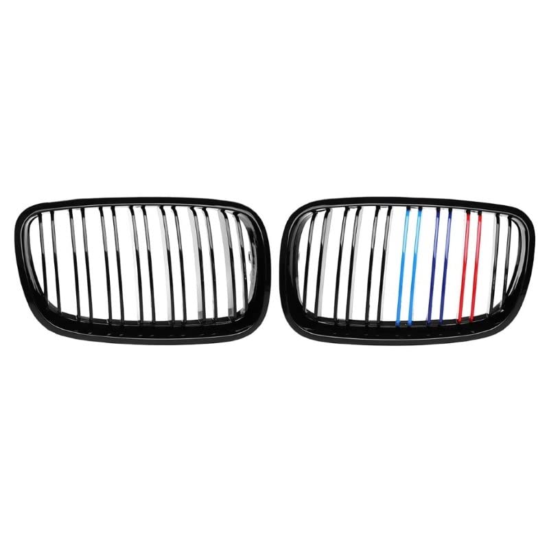 Front Bumper Grill Compatible With Bmw X5 E70 2006-2013 X6 E71 2007-2014 Front Bumper Grill M Colour