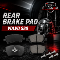 Rear Brake Pads 32373175 Compatible With 30671574 30671575 & 30742491 & 30742516 & 30794555 VOLVO S80