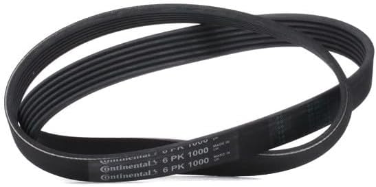 Multi Rib Belt 6PK1000 04E145933A Compatible With SKODA OCTAVIA III (5E3, NL3, NR3) (CONTINENTAL)