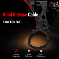 Hood Release Cable 51238240608 Compatible With BMW E65 E67