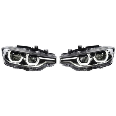 Headlight Headlamp Compatible With Bmw 3 Series F30 2012-2018 Upgraded Projector Lens Led Headlight Headlamp F30 Led Headlight For Helogen