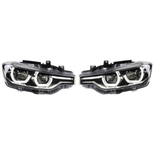 Headlight Headlamp Compatible With Bmw 3 Series F30 2012-2018 Upgraded Projector Lens Led Headlight Headlamp F30 Led Headlight For Helogen