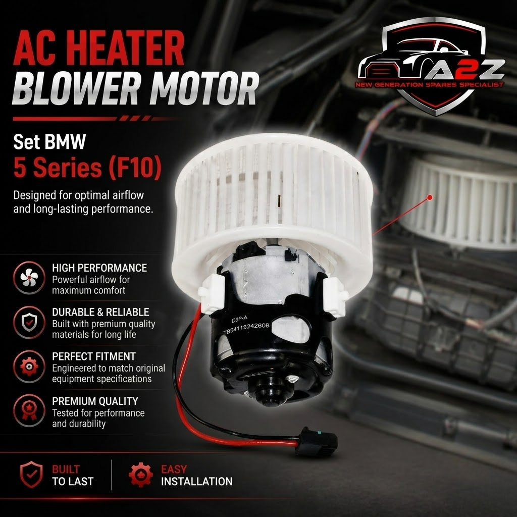 AC Heater Blower Motor 64119242608 64119194590 64119200935 Compatible With BMW 5 Series (F10) & 5 Series Gran Turismo (F07) & 6 Series Convertible (F12) & 7 Series (F01, F02, F03, F04) Tag-BM-07