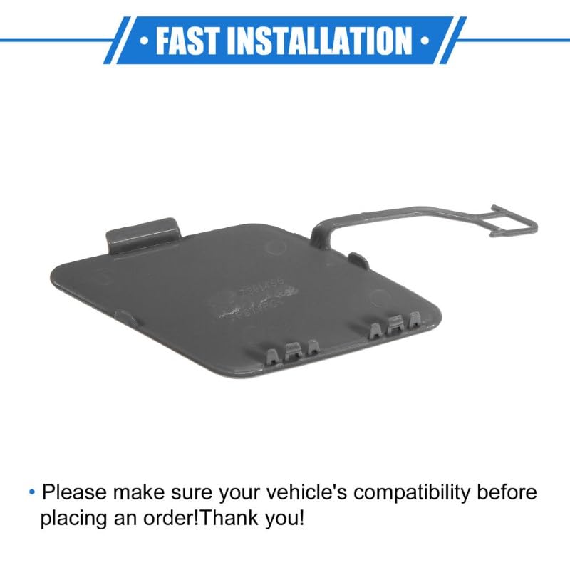 Bumper Tow Towing Cap Cover Hook Compatible with BMW 3 Series F30 2012-2015 Tow Towing Cap Cover Hook Cap Cover 51127312748py F30 Towing Cover