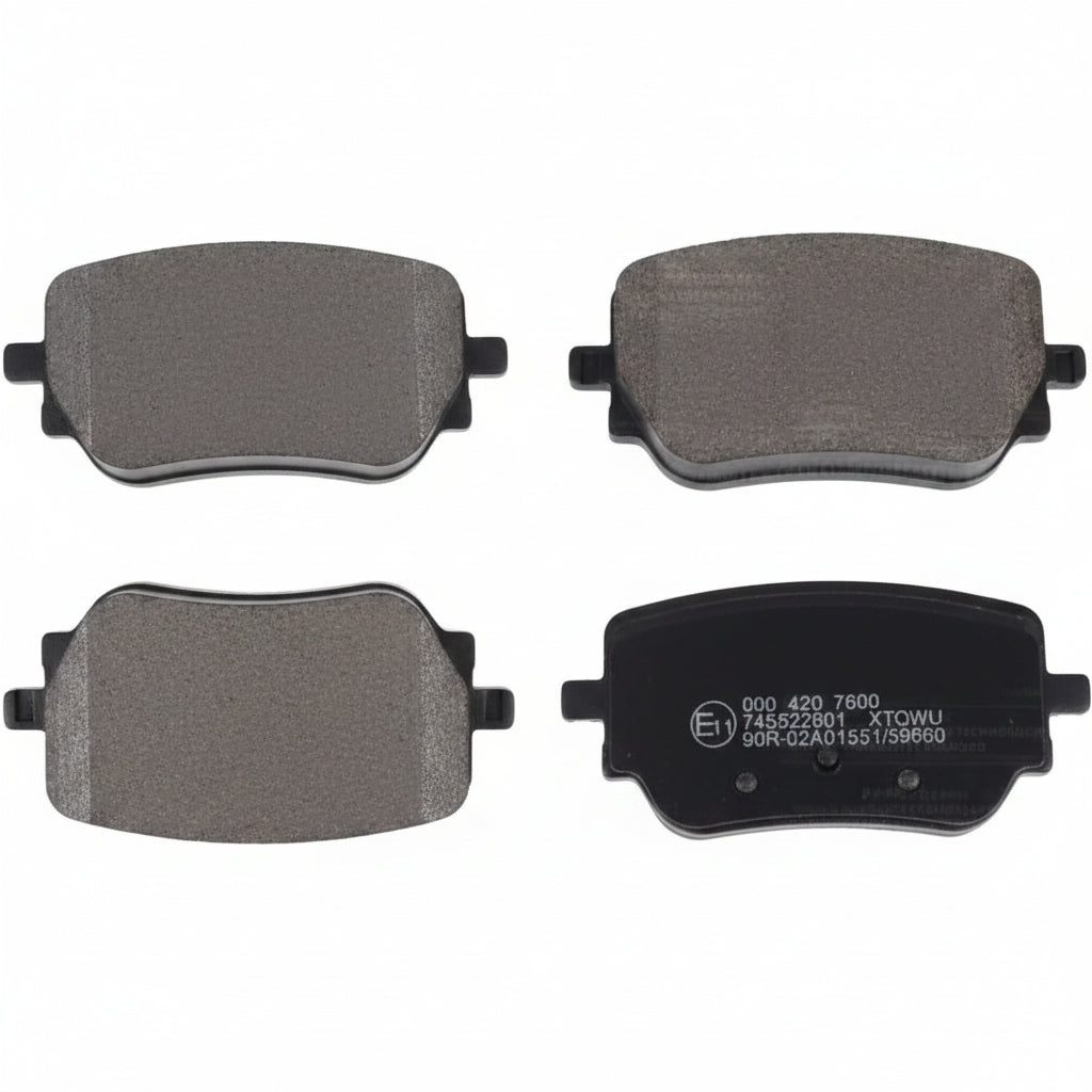 Rear Brake Pad Set 0004207600 Compatible With Mercedes Benz W247