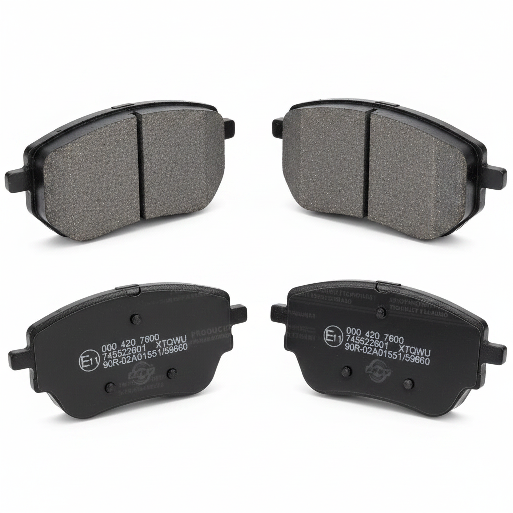 Rear Brake Pad Set 0004207600 Compatible With Mercedes Benz W247