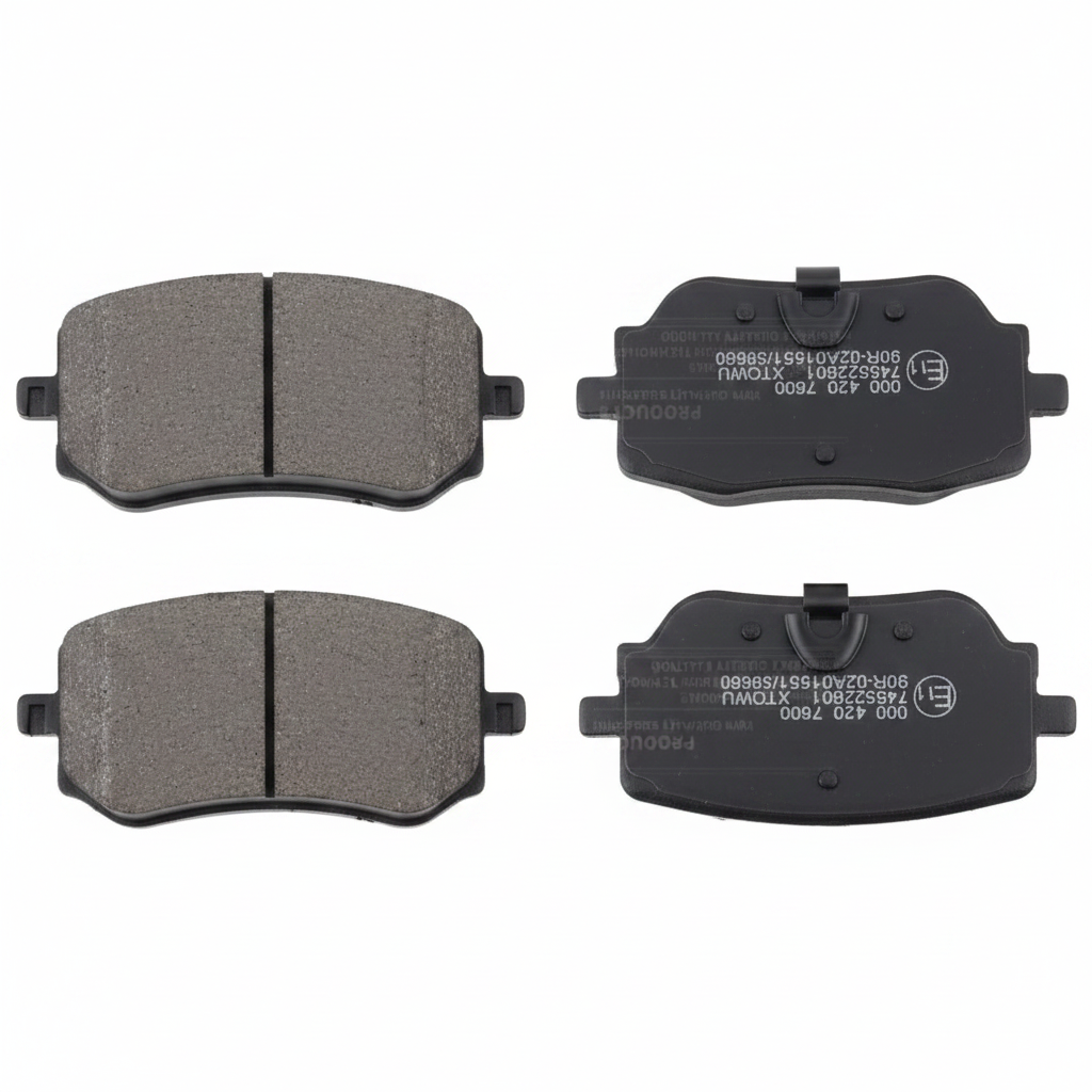Rear Brake Pad Set 0004207600 Compatible With Mercedes Benz W247