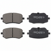 Rear Brake Pad Set 0004207600 Compatible With Mercedes Benz W247
