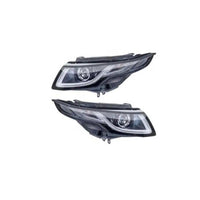 Complete Headlight Assy Left   LR087244 & Right LR084570  (Both Side 10 Pin) Compatible With Land Rover  Range Rover Evoque - L538 (2016-2019) Tag No.16