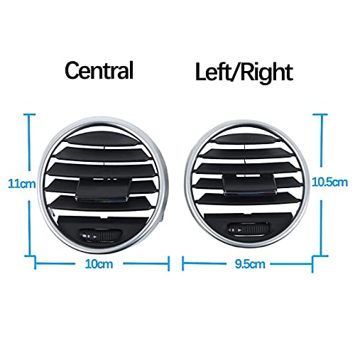 Ml Ac Vent Compatible With Mercedes Ml Ac Vent Ml W164 2005-2012 Gl W164 2005-2011 Black Right