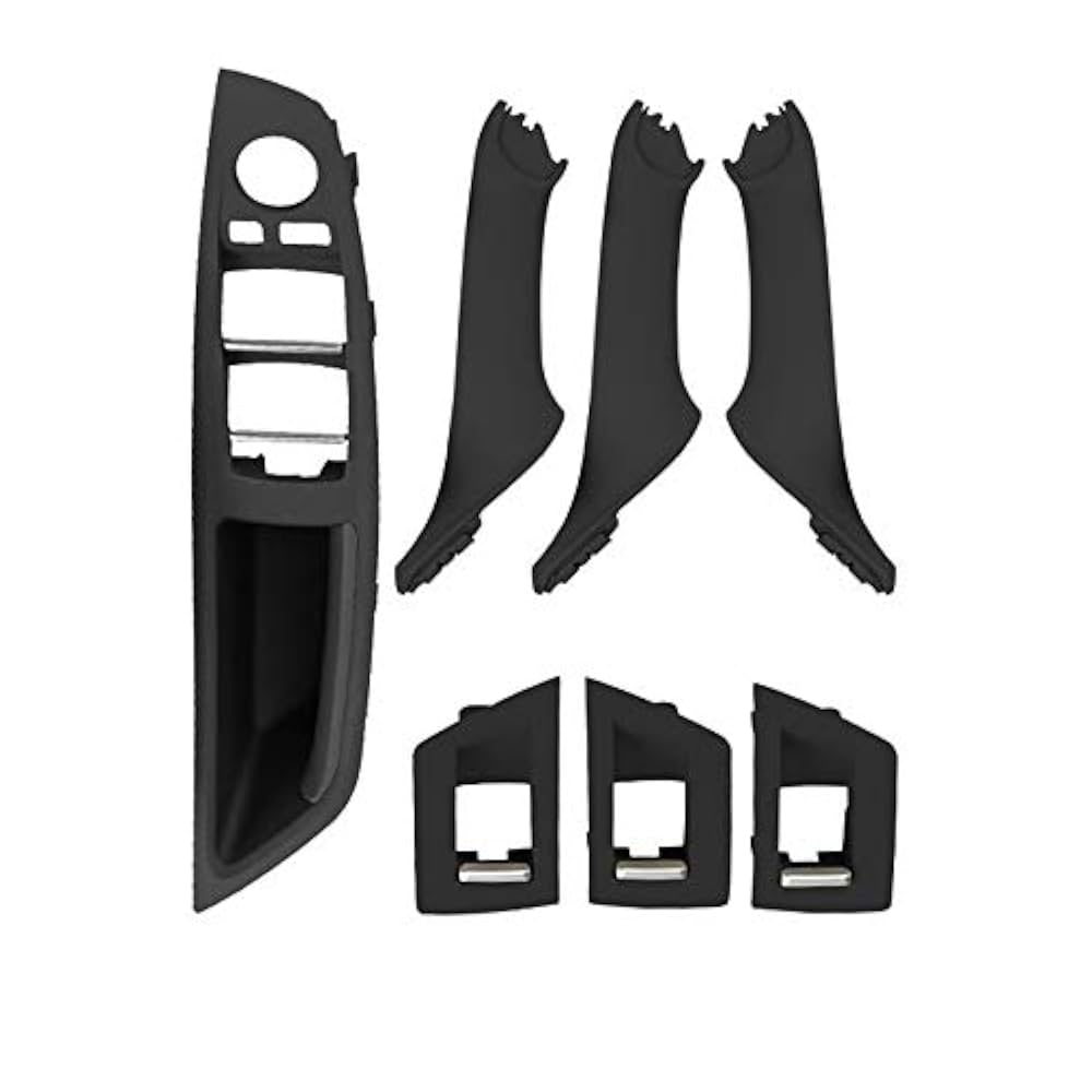 Inner Door Handle Assembly (Without Leather Set Of 7) Compatible With BMW 5 Series F10