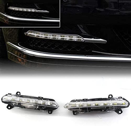 Fog Lamp Fog Light Drl Led Drl Compatible With Mercedes C Class W204 2011-2014 E Class W221 2009-2013 R Class W251 2011-2015 Fog Lamp Fog Light Drl Led Drl Left 2218201756