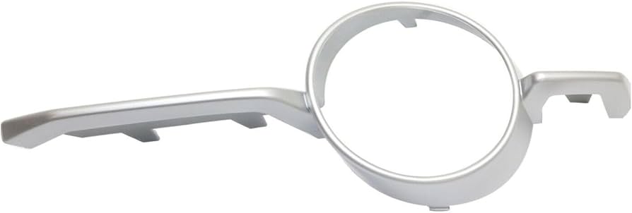 Fog Lamp Cover Chrome Set Only Chrome Left 51117188385 Right 51117188386 Compatible With BMW F71 (2008-2014)