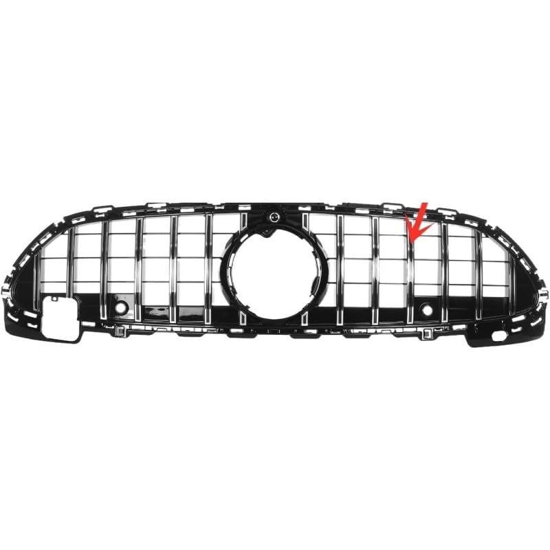 Front Bumper Grill Compatible With Mercedes Benz C Class W206 2022+ Front Bumper Grill W206 Grill Gtr Silver