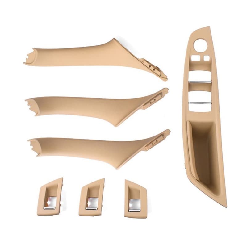 Door Handle Set Compatible with BMW 5 Series Door Handle Set 5 Series F10 2010-2017 Beige