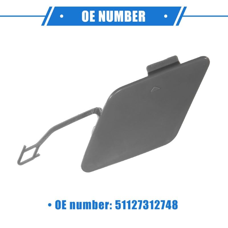 Bumper Tow Towing Cap Cover Hook Compatible with BMW 3 Series F30 2012-2015 Tow Towing Cap Cover Hook Cap Cover 51127312748py F30 Towing Cover