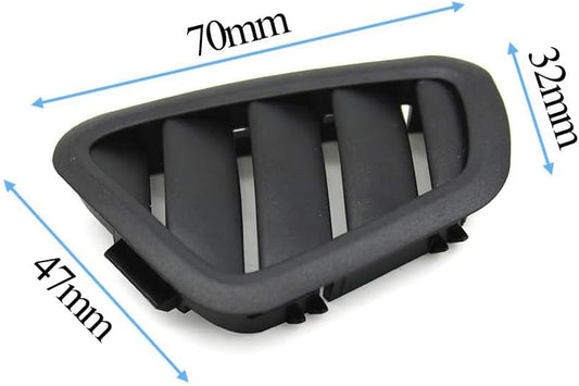 Mercedes Benz 205 Front AC Vent Dashboard Left & Right Set 2058804505 Black