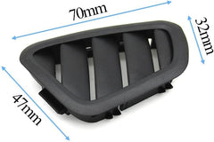 Mercedes Benz 205 Front AC Vent Dashboard Left & Right Set 2058804505 Black