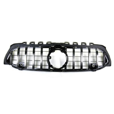 Front Bumper Grill Compatible With Mercedes Benz A Class W177 A250 A200 A45 2019-2023 Front Bumper Grill W177 Grill Gtr Silver