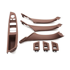 Inner Door Handle Assembly (Without Leather Set Of 7) Compatible With BMW 5 Series F10