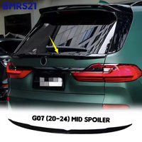 Rear Mid Trunk Spoiler BMRS21 Compatible With BMW G07 (2019-24)