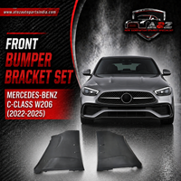 Front Bumper Bracket Left 2068857301 & Right 2068857401 Compatible With Mercedes-Benz C-CLASS W206 (2022-2025) Tag No.804