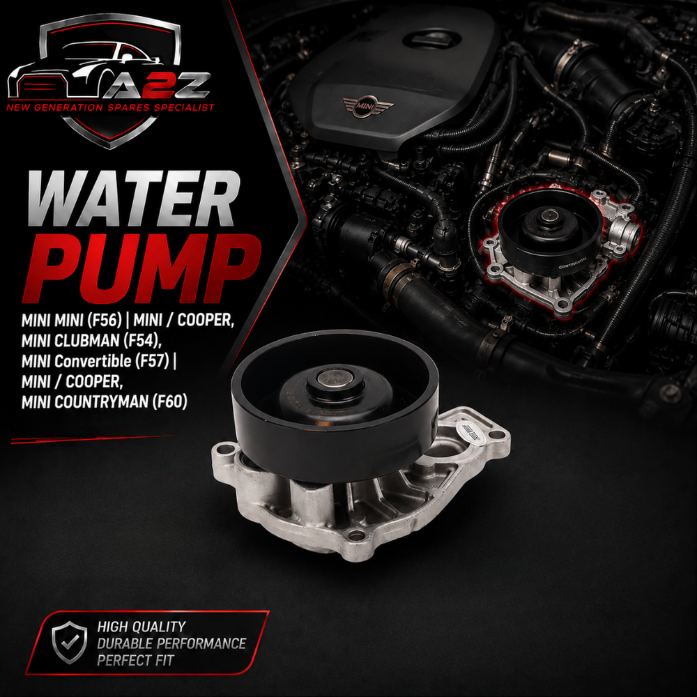 Water Pump WPS3079 11518601366 Compatible With MINI MINI (F56) | MINI / COOPER, MINI CLUBMAN (F54), MINI Convertible (F57) | MINI / COOPER, MINI COUNTRYMAN (F60) (CONTINENTAL)