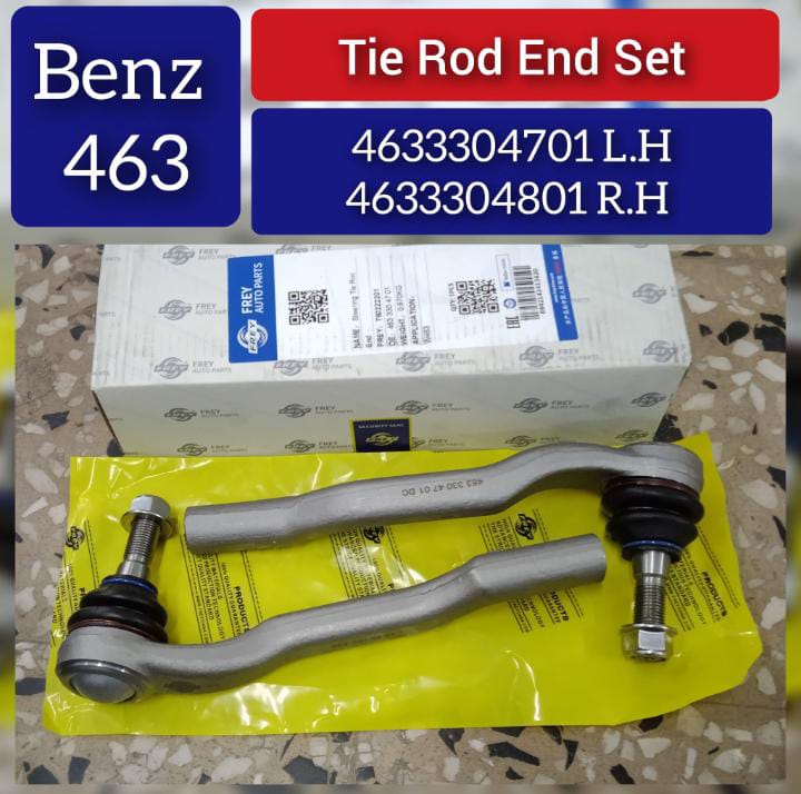 Front Steering Tie Rod End Head Assembly (Rack End 4633380100 & Tie Rod End Left 4633304701 & Right 4633304801) Compatible With MERCEDES-BENZ G-CLASS (W463)