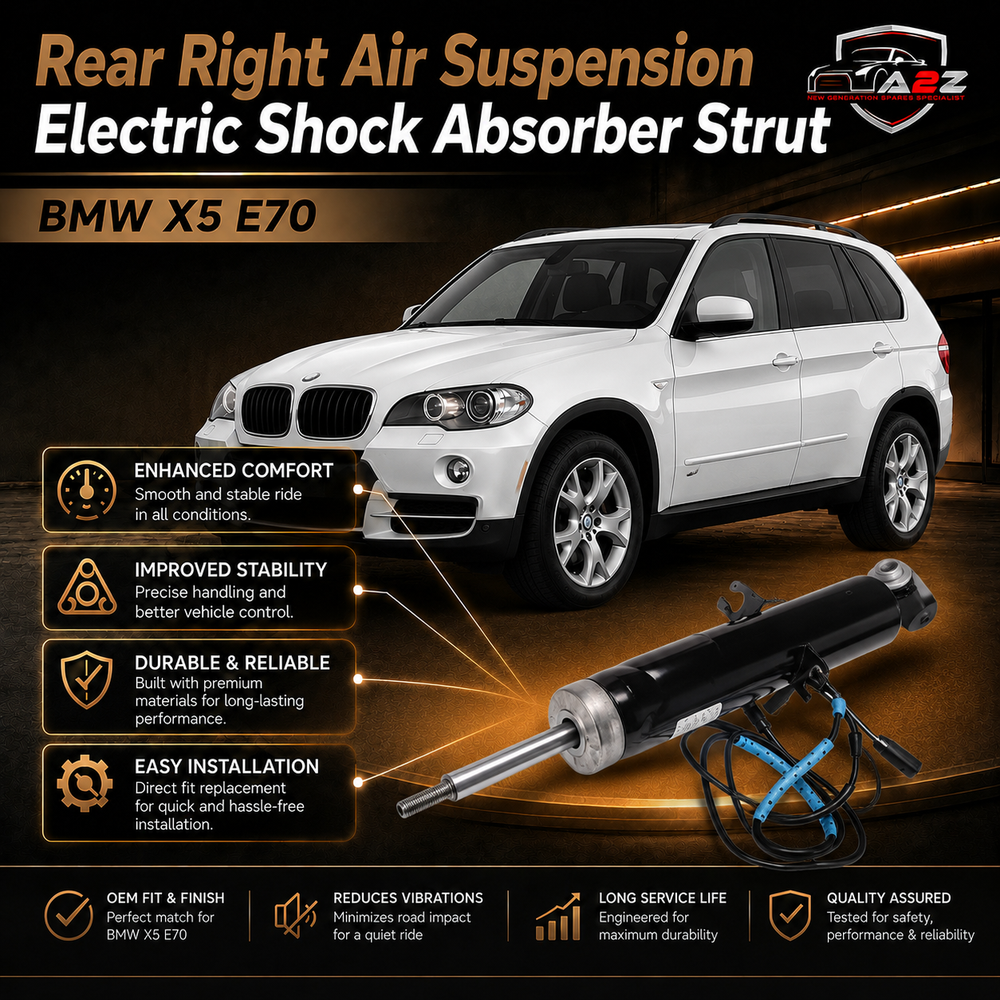 Rear Right Air Suspension Electric Shock Absorber Strut 37126788766  Compatible With BMW X5 E70