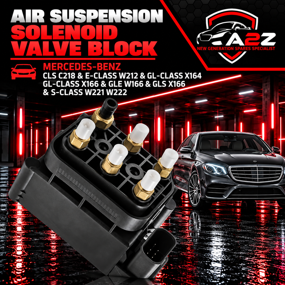 Air Suspension Solenoid Valve Block 2123200358 2123200158 2123200658  Compatible With MERCEDES-BENZ CLS C218 & E-CLASS W212 & GL-CLASS X164 & GL-CLASS X166 & GLE W166 GLS X166 & S-CLASS W221  W222