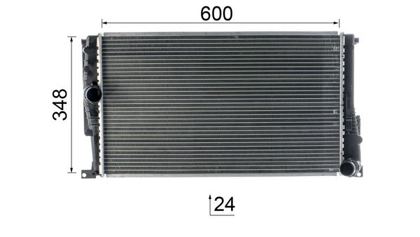 Cooling Radiator 17117600511 Compatible With BMW F20