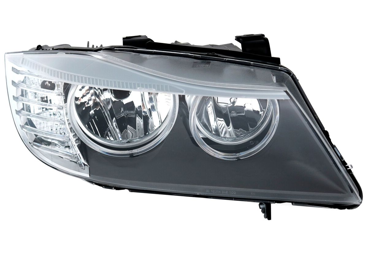 Headlight Headlamp Left & Right (Without Blaster) Compatible With BMW 3 Series E90 2008-2012 Helogen