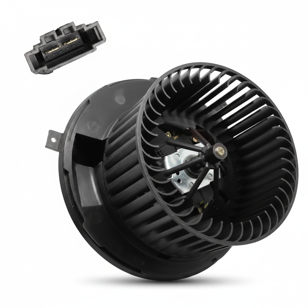 AC Heater Blower Motor 1K1819015/1K1819015C  Compatible with AUDI Q3 (8UB, 8UG) & SKODA OCTAVIA II (1Z3) | LAURA & VW JETTA III (1K2) | BORA | VENTO Tag-BM-11