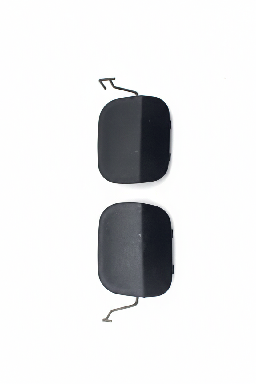 Front Bumper Tow Towing Cap Cover Hook Left 9Y0807155G2X Right 9Y0807156G2X Compatible with PORSCHE CAYENNE 2020
