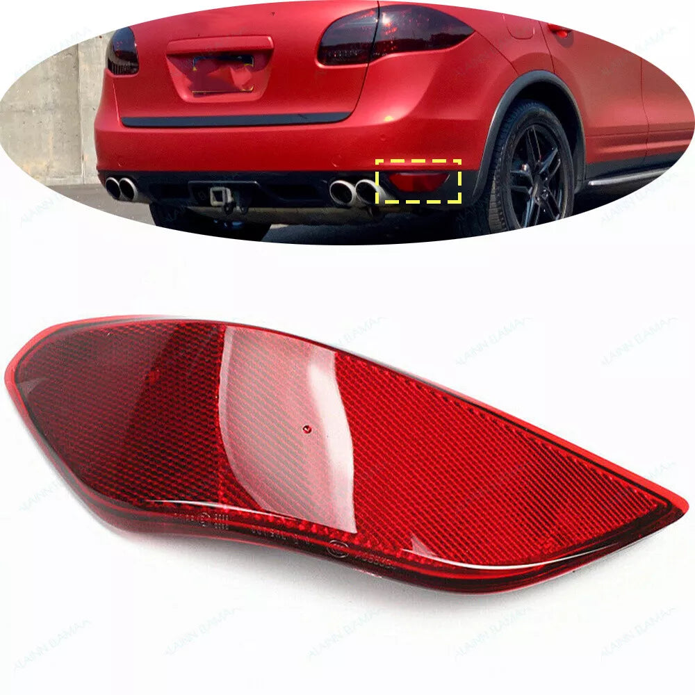 Rear Bumper Reflector Compatible With PORSCHE CAYENNE Rear Bumper Reflector Left 95863110500 & Right 95863110600 Tag-RB-157