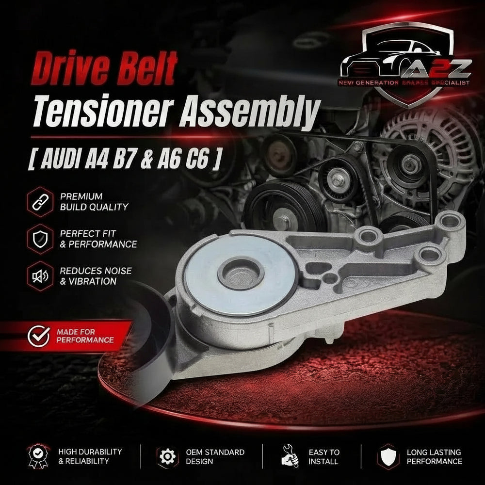 Belt Tensioner With Pulley 06B903133F Compatible With AUDI A4 B7 & A6 C6