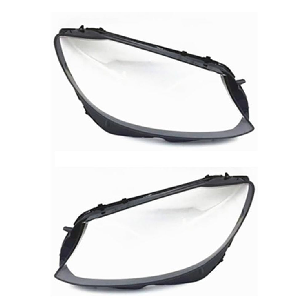 Car Front Headlight Lens Cover Transparent Lamp Shade Headlamp Shell Cover compatible for Mercedes-Benz C-CLASS W205 (2015 - 2018).