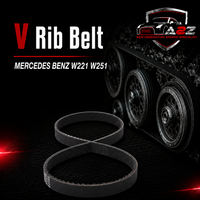 V-ribbed Belt 0009932896 Compatible With Mercedes Benz W221 W251